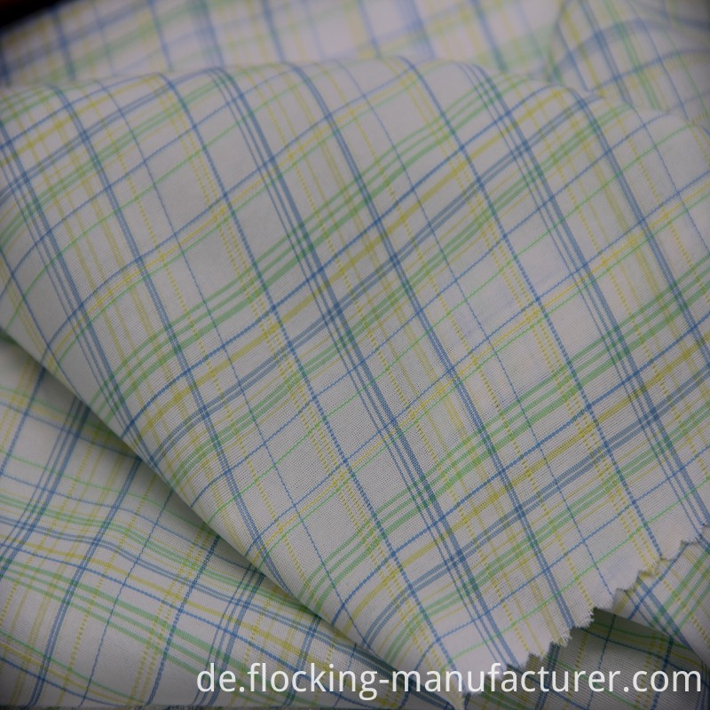 Moisture Wicking 100% Nylon Yarn Dyed Fabric for Men's Blouses